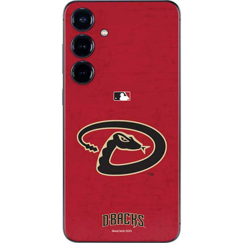 MLB Arizona Diamondbacks - Secondary Solid Distressed Galaxy S25 Skin
